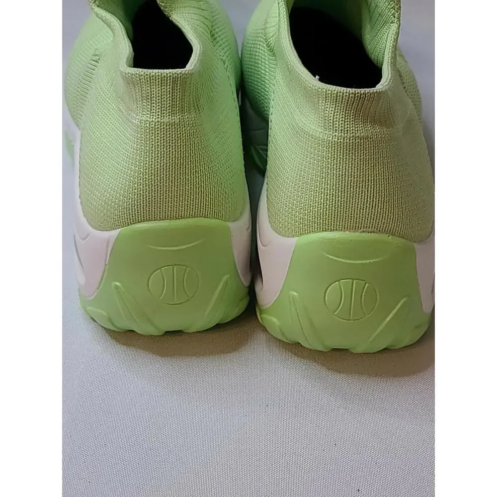 AKK Women's Colorful Sock Sneakers Mesh Air Bubble Heels Slipon EU Sz 41/US 10.5